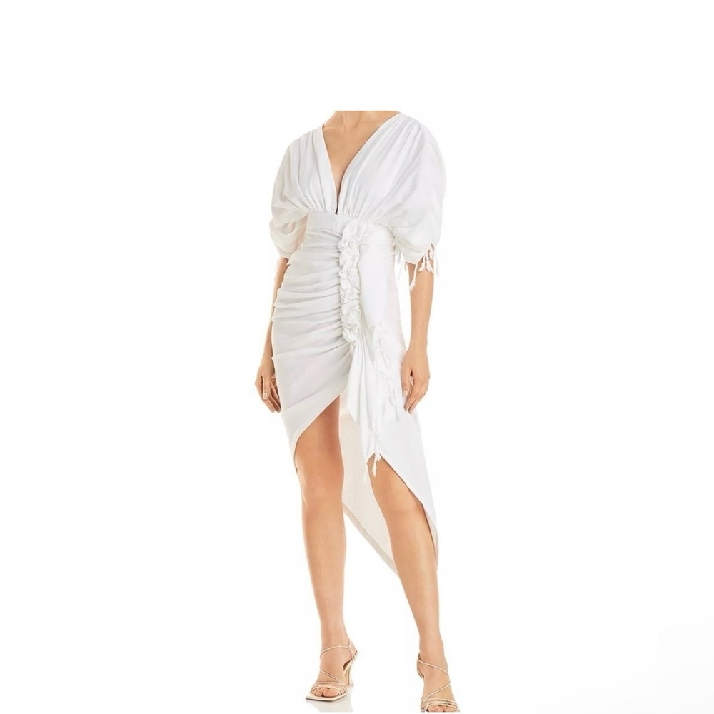 Just Be Queen Luma white Dress $650 size S